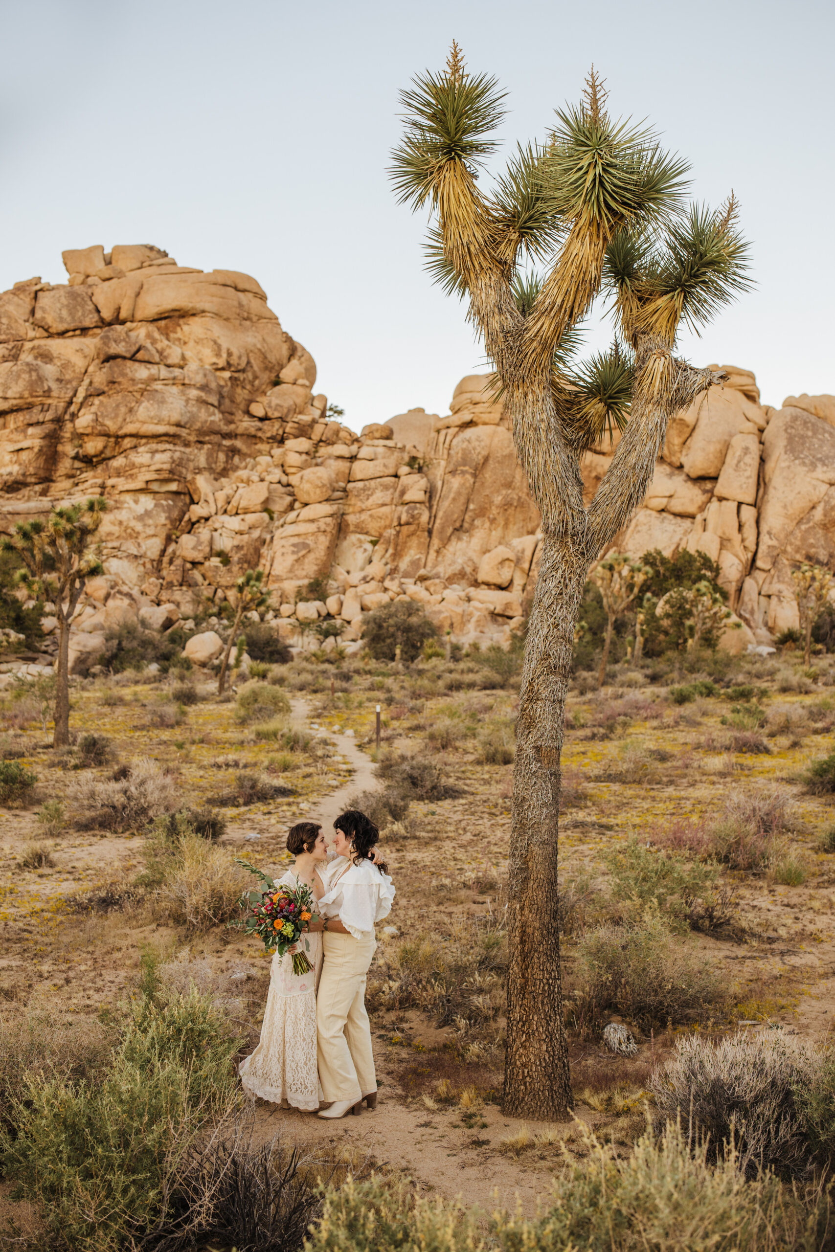 Joshua Tree elopement wedding