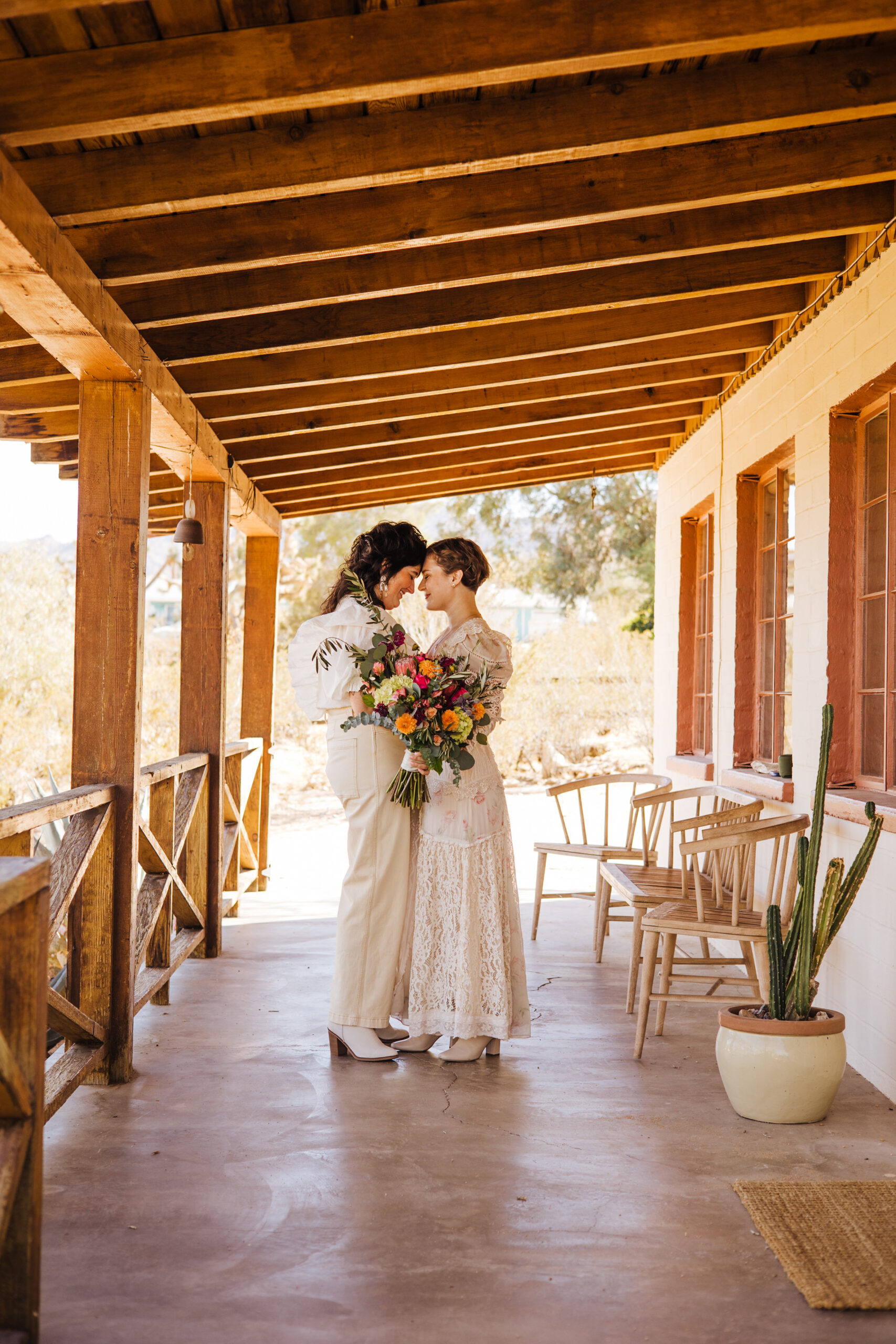 Joshua Tree elopement AirBnb