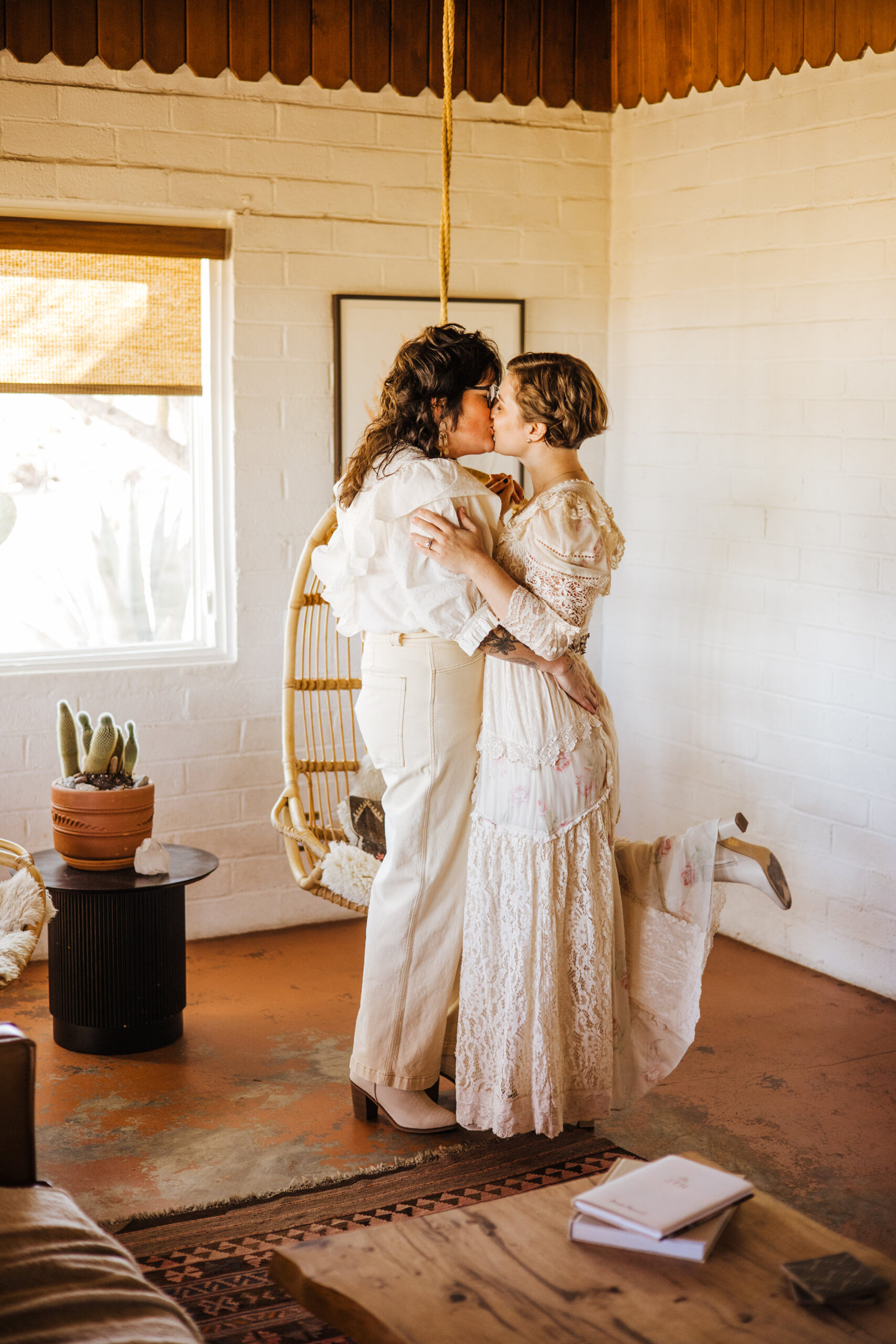 Inside the Joshua Tree AirBnb